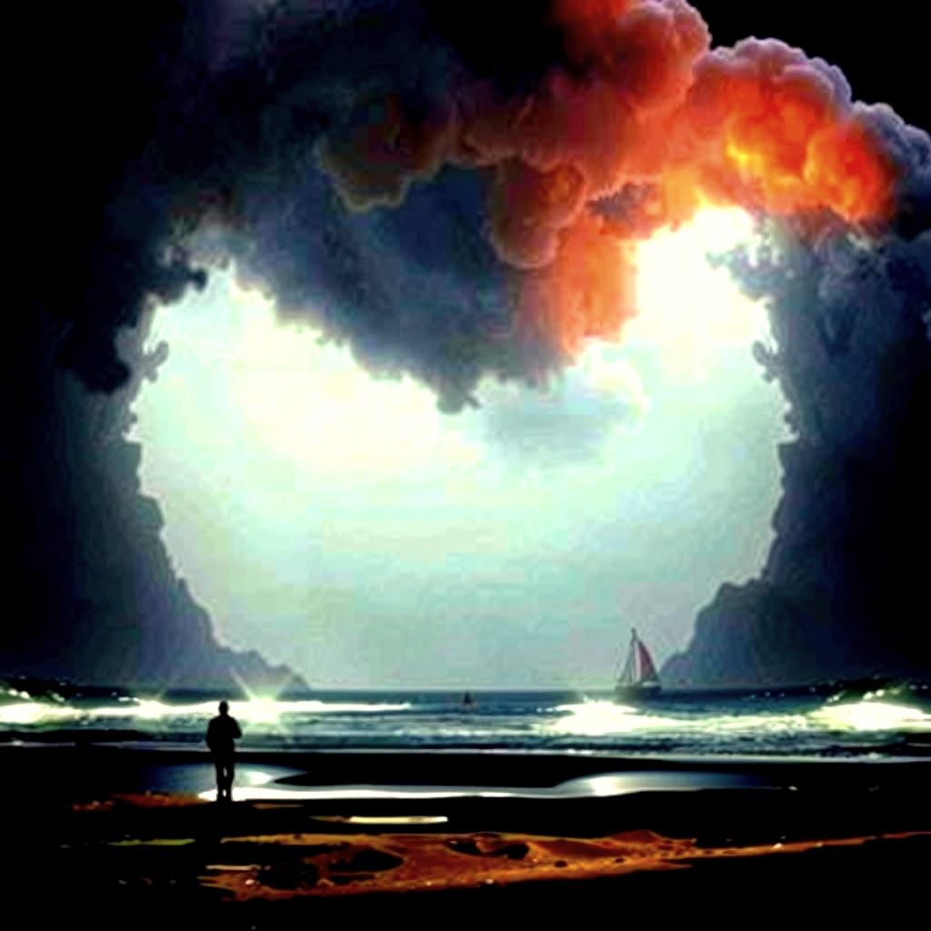 Atmospheric Fog-Laden Scene