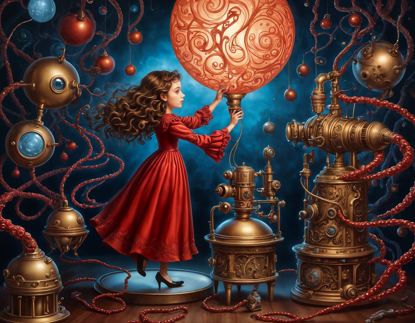 Young, Aspiring Mad Scientist, and her Doomsday Machine