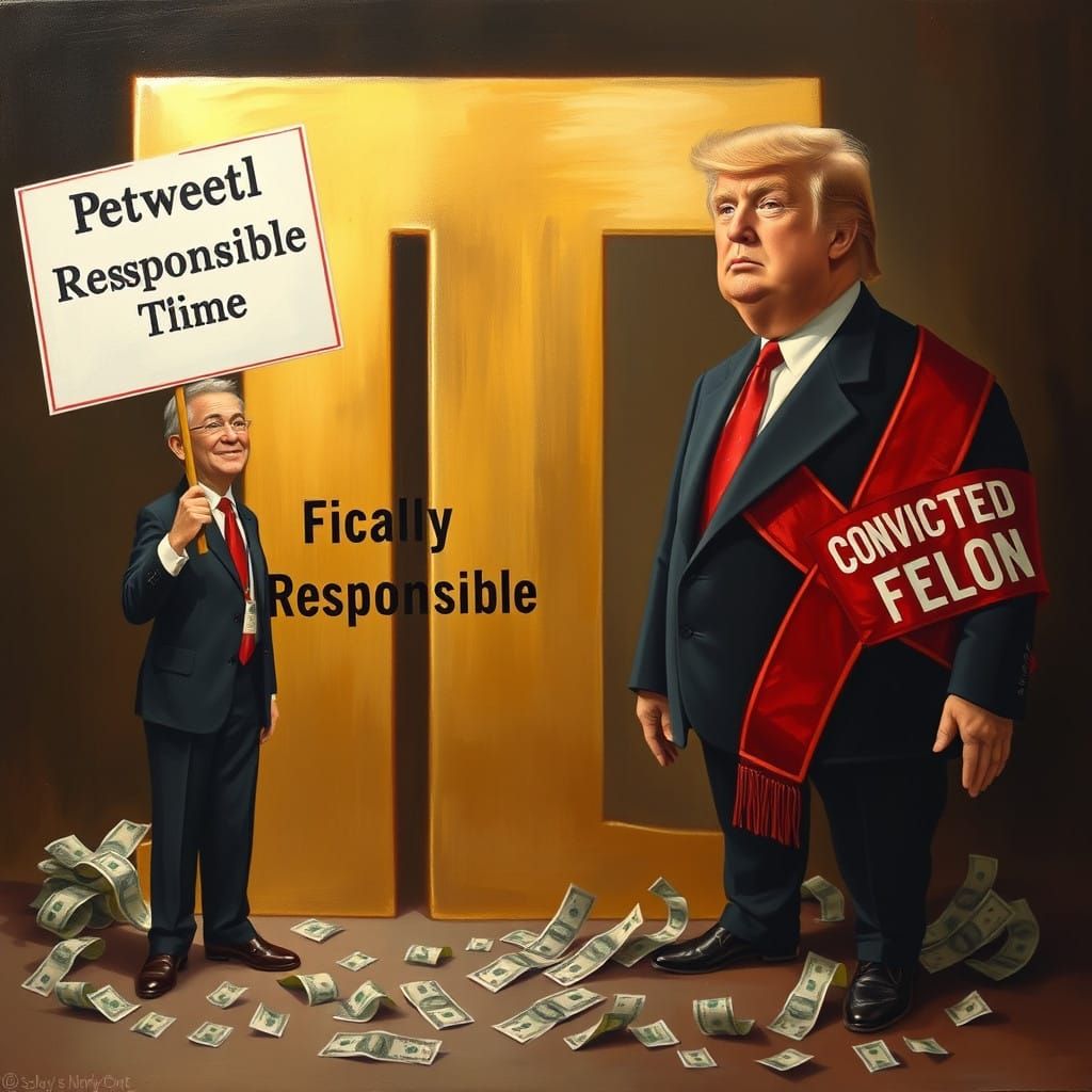 Fiscally Irresponsible Politicians Mocked in Gurney-Inspired...