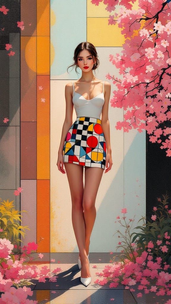 Geometric Beauty in Soft Focus