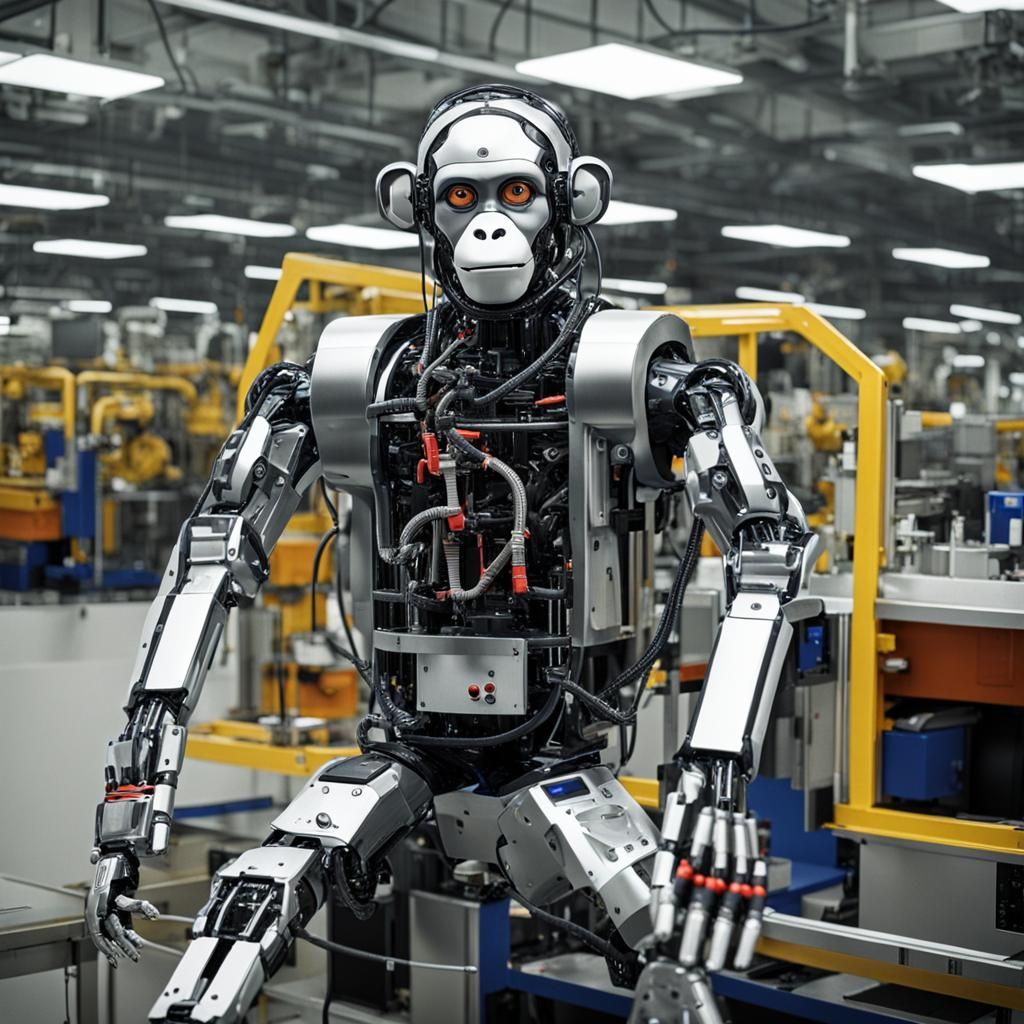 Evolution of Labor: Monkey to Man to Robot