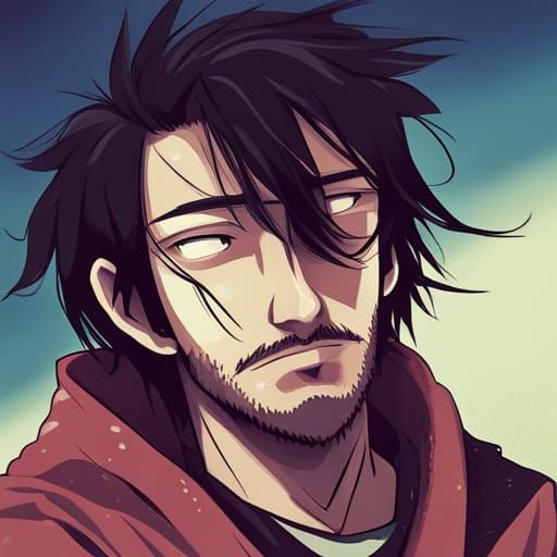 Mugen Inspired Digital Art: Relaxed Samurai Champloo Style