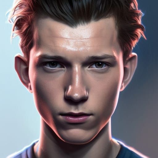 Detailed Portrait with Dynamic Lighting in 8K