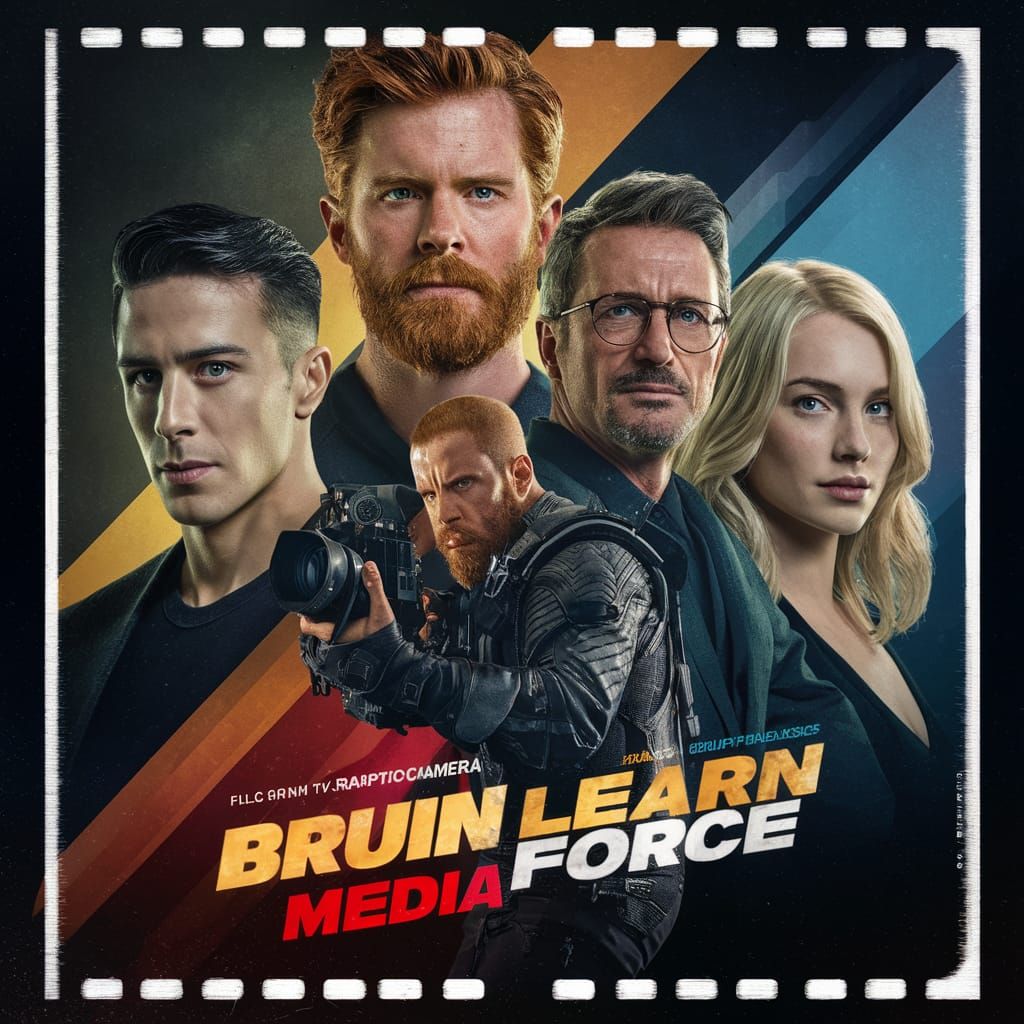 Bruin Learn Media Force Action Movie Poster
