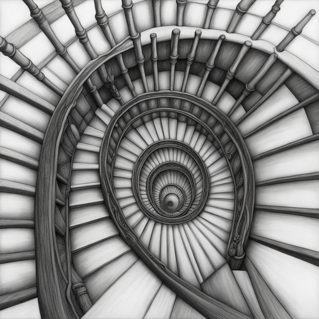 Escher Spiral Staircase