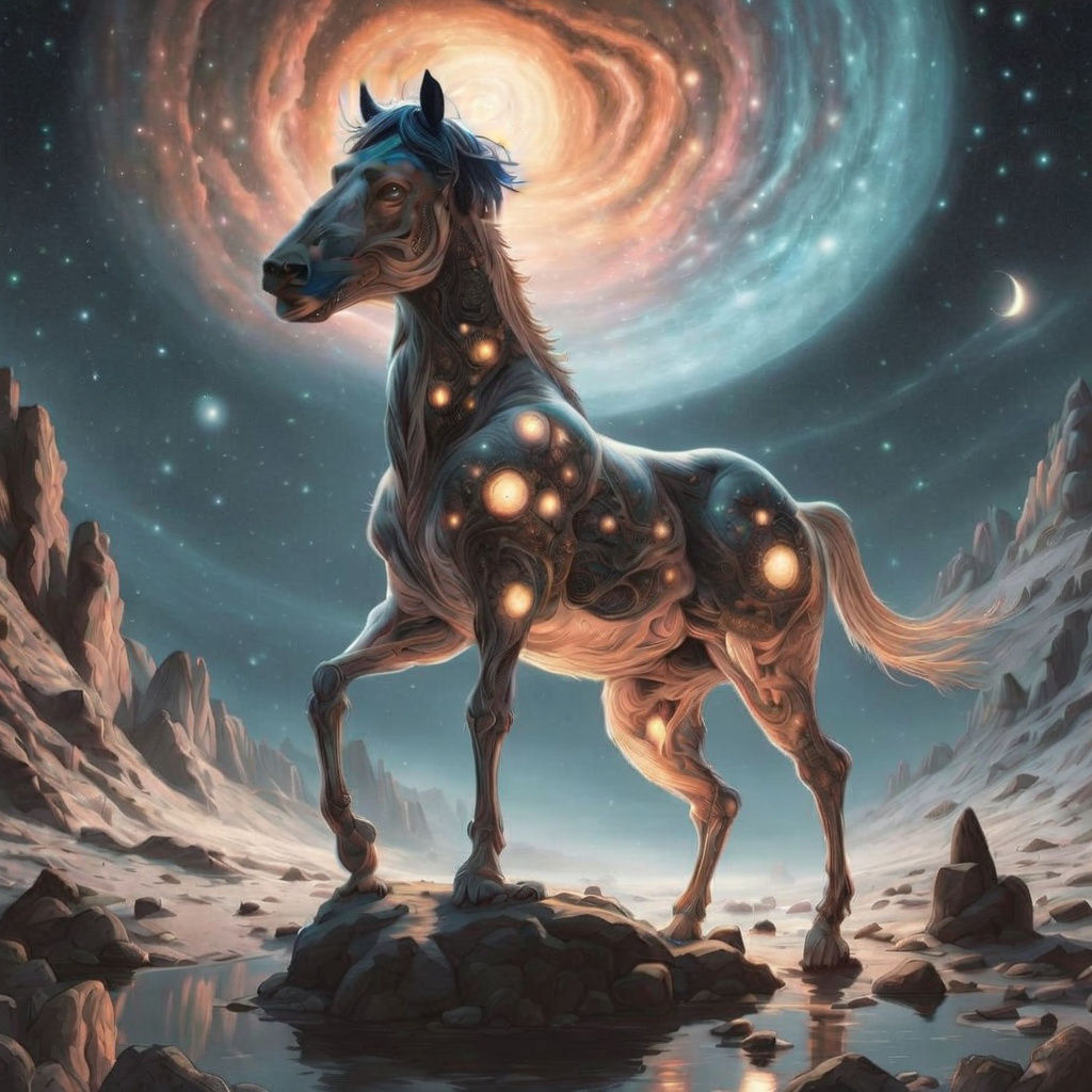 Starry Horse in Cosmic Landscape