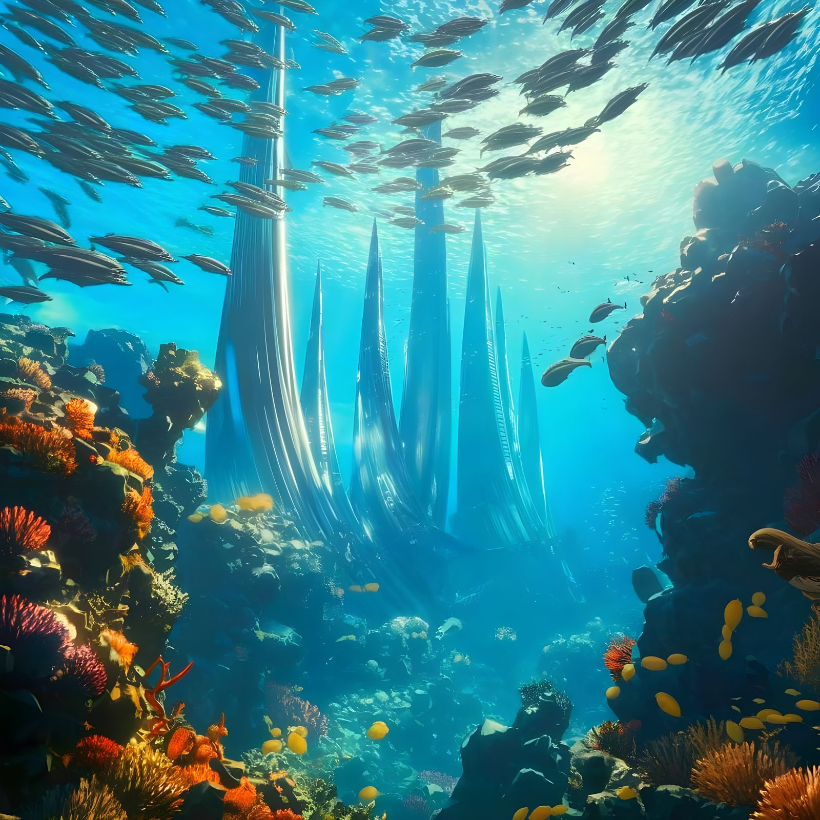 Undersea Spires