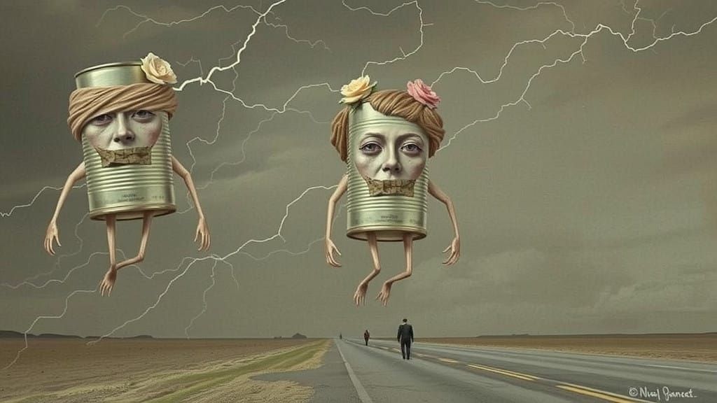 Surreal Dreamscapes of Melancholic Wonder in Digital Art