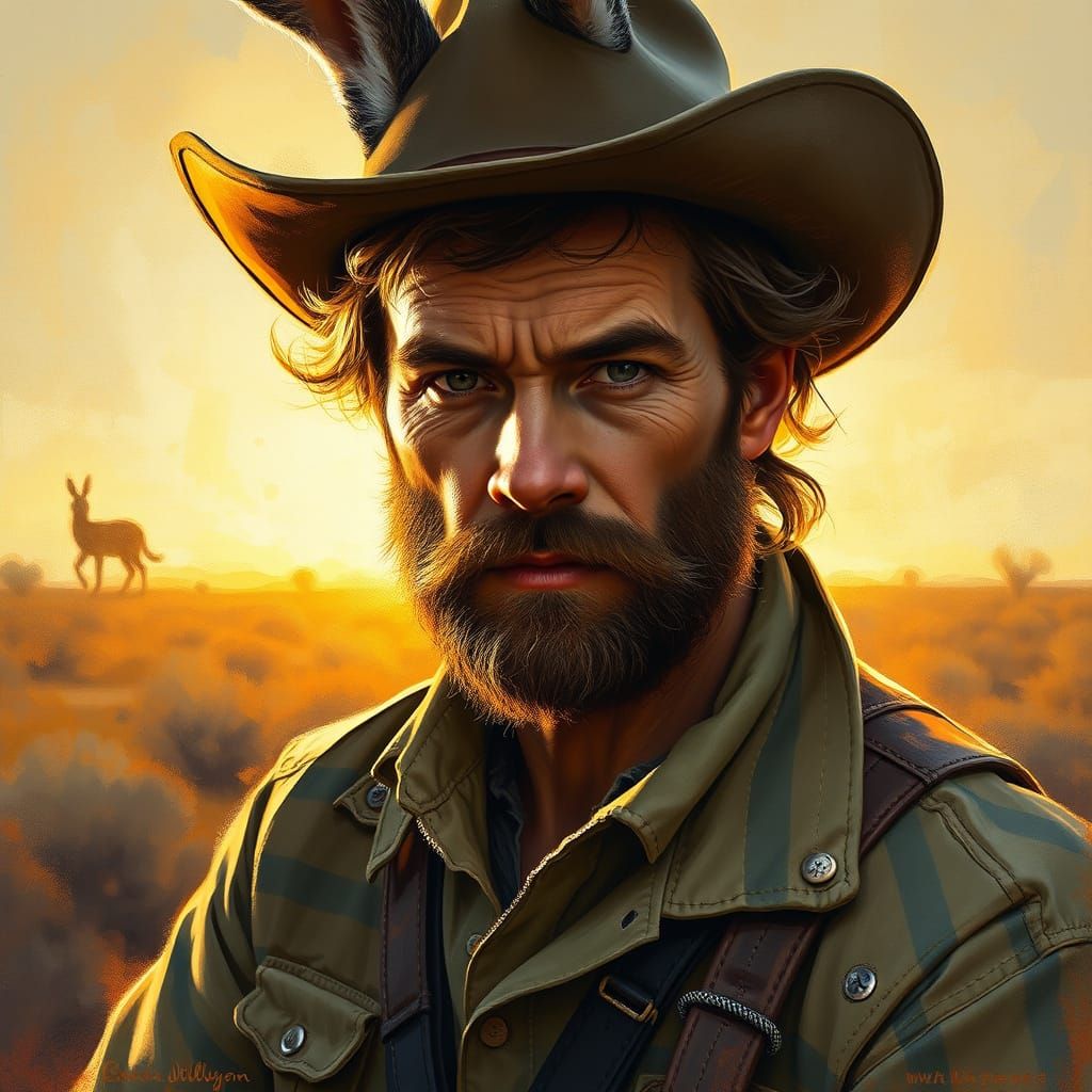 Ewen Leslie as a Charming Outdoorsman in the Australian Outb...