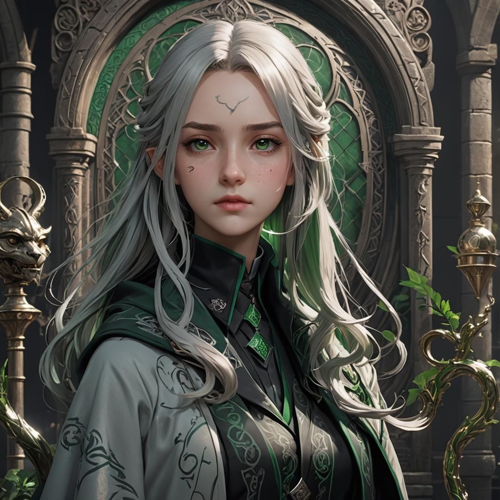 Detailed 3D Anime Art Inspired by Genshin Impact