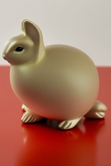 Fat Bunny piggy bank