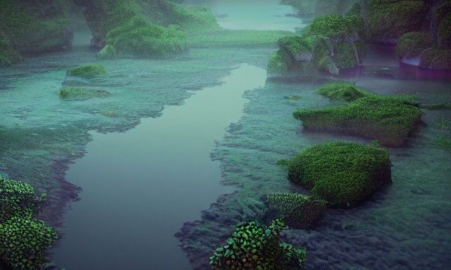 Ethereal Drowning Scene in Unreal Engine