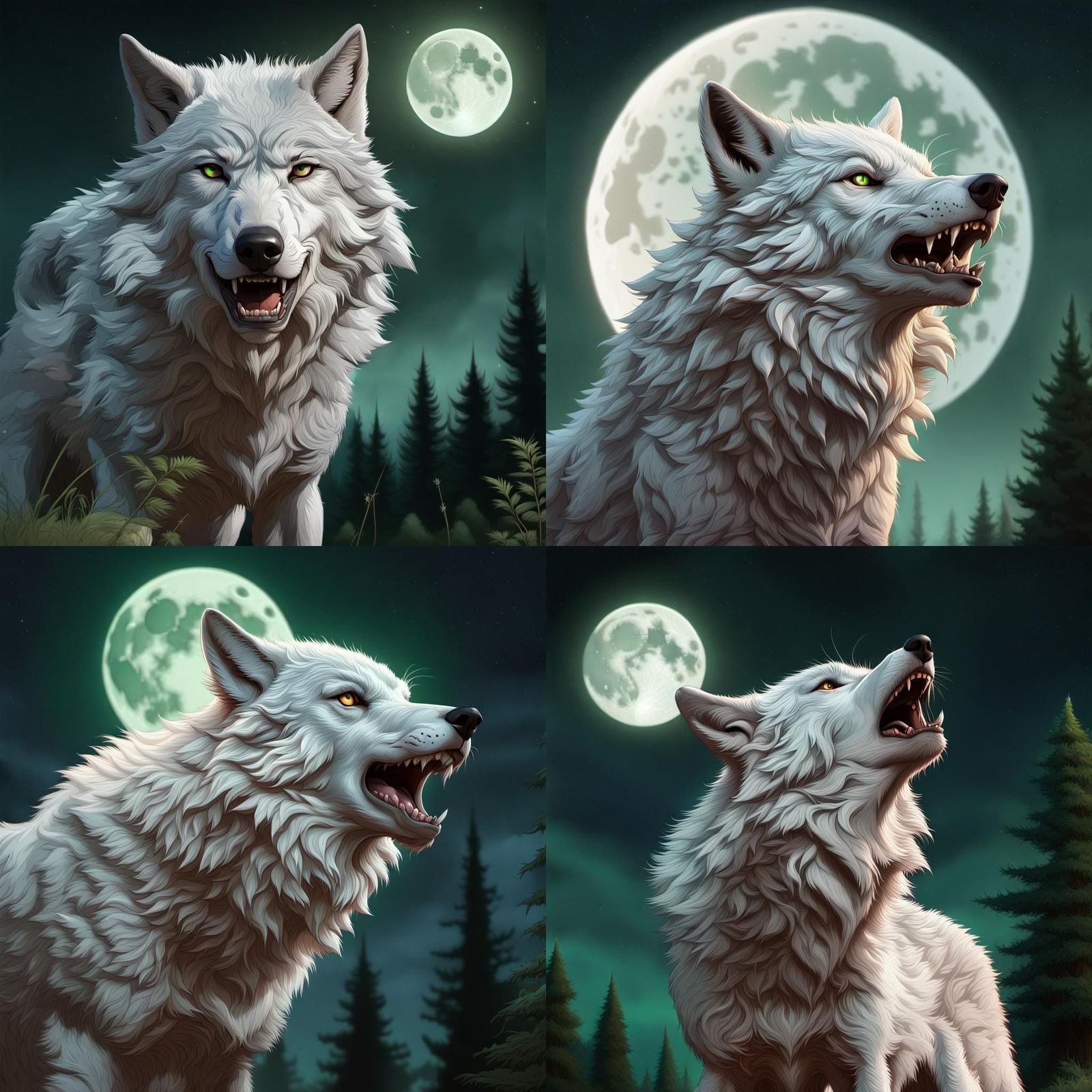 White wolf