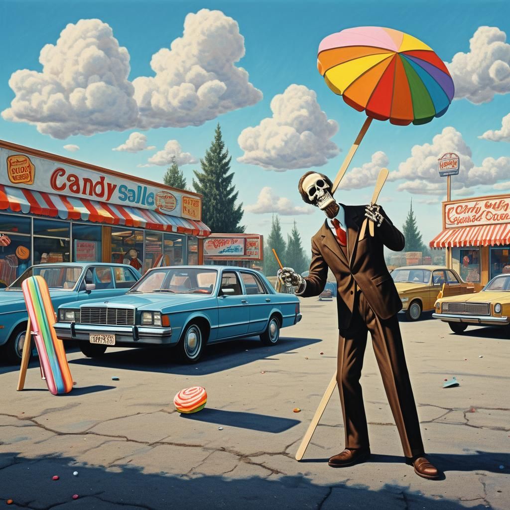 The Car Salesman is a Skeleton II
