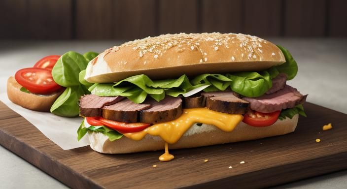 Giant Hero Sandwich in Dutch Master Style