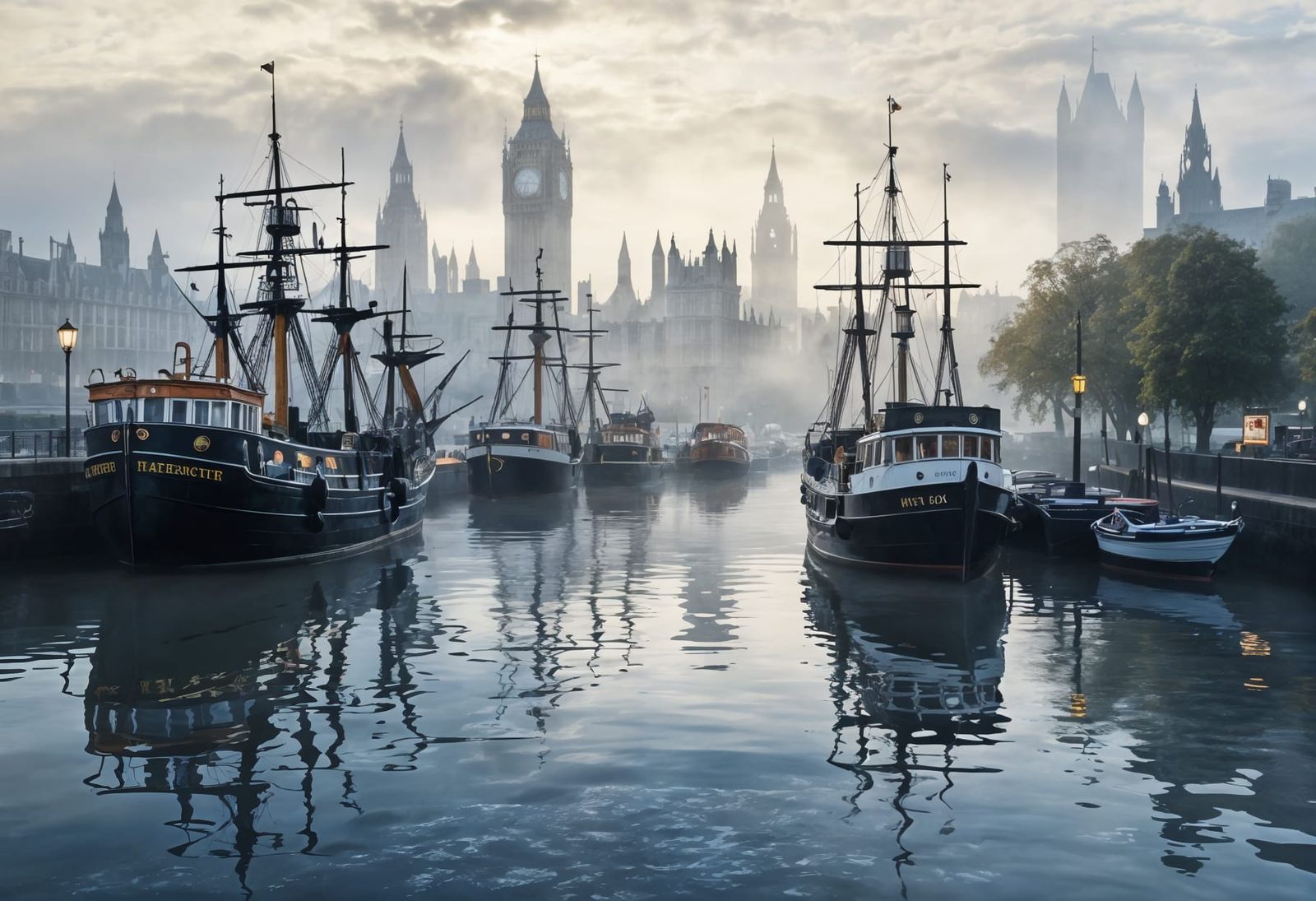Magical Misty Harbor with Westminster