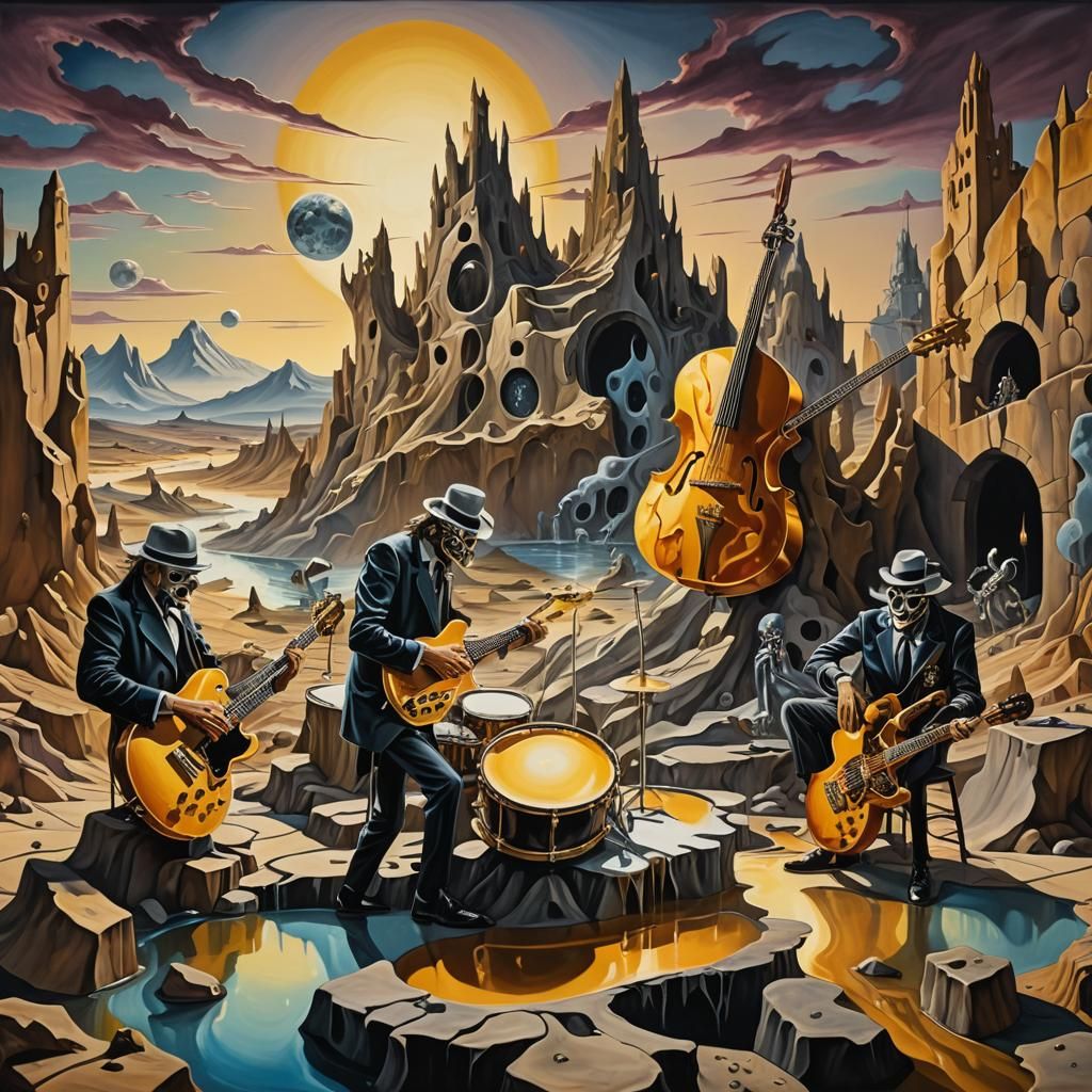 Melting Monsters of Rock: A Surrealist Performance