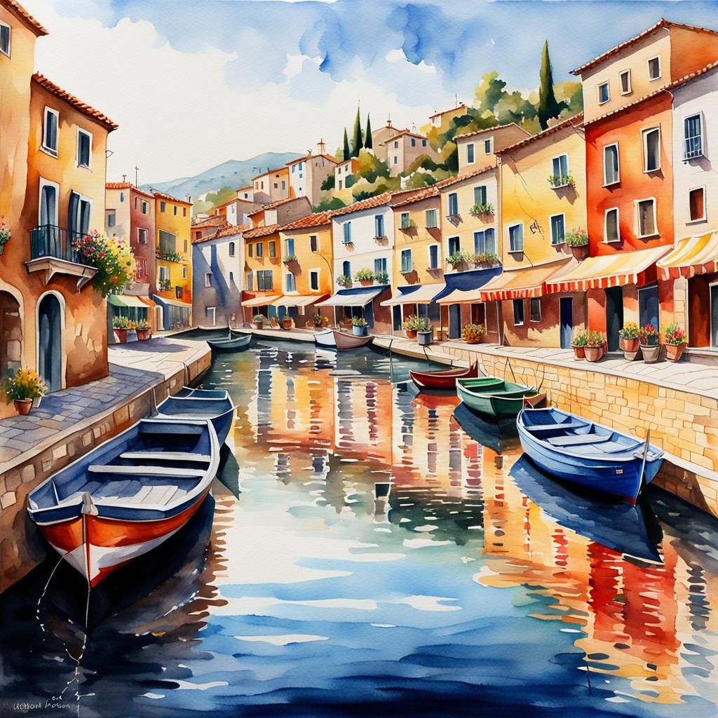 waterside town