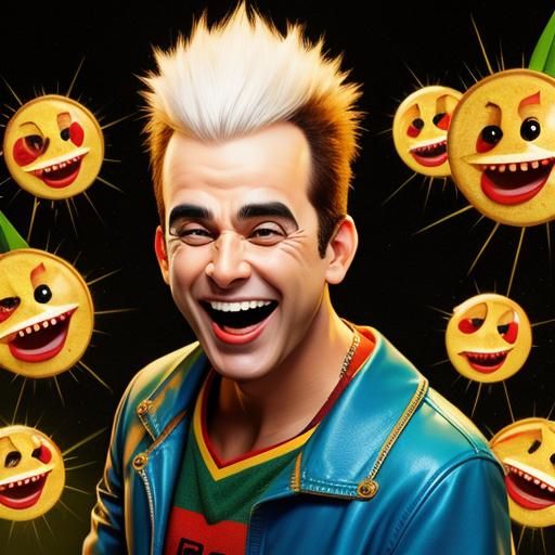 A Funny Joke Visualized by AI