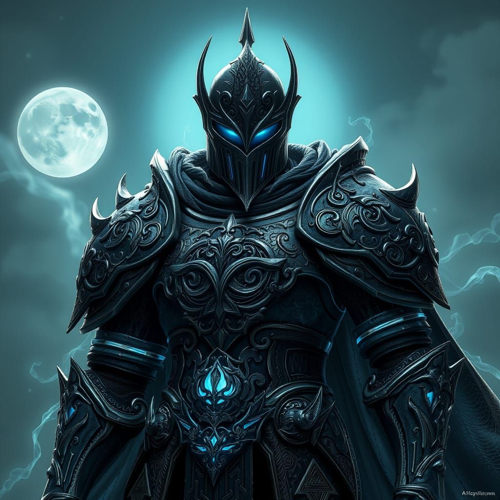 Ethereal Ghost Knight in Heavy Armor