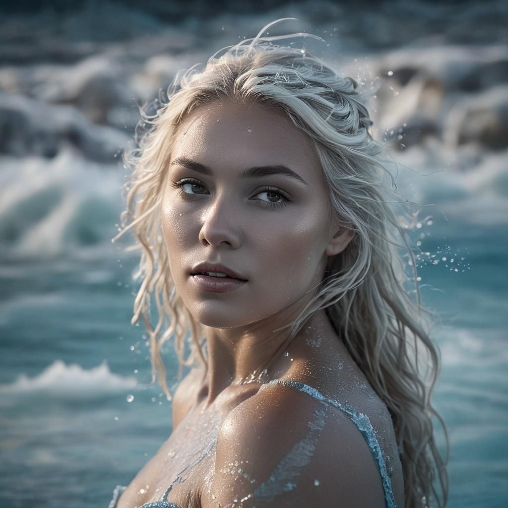 (Professional Photography Portrait, (((dreamy))) (((grimdark))) (((Gossamer))) (((Ethereal))) Beautiful Voluptuous Norwe...