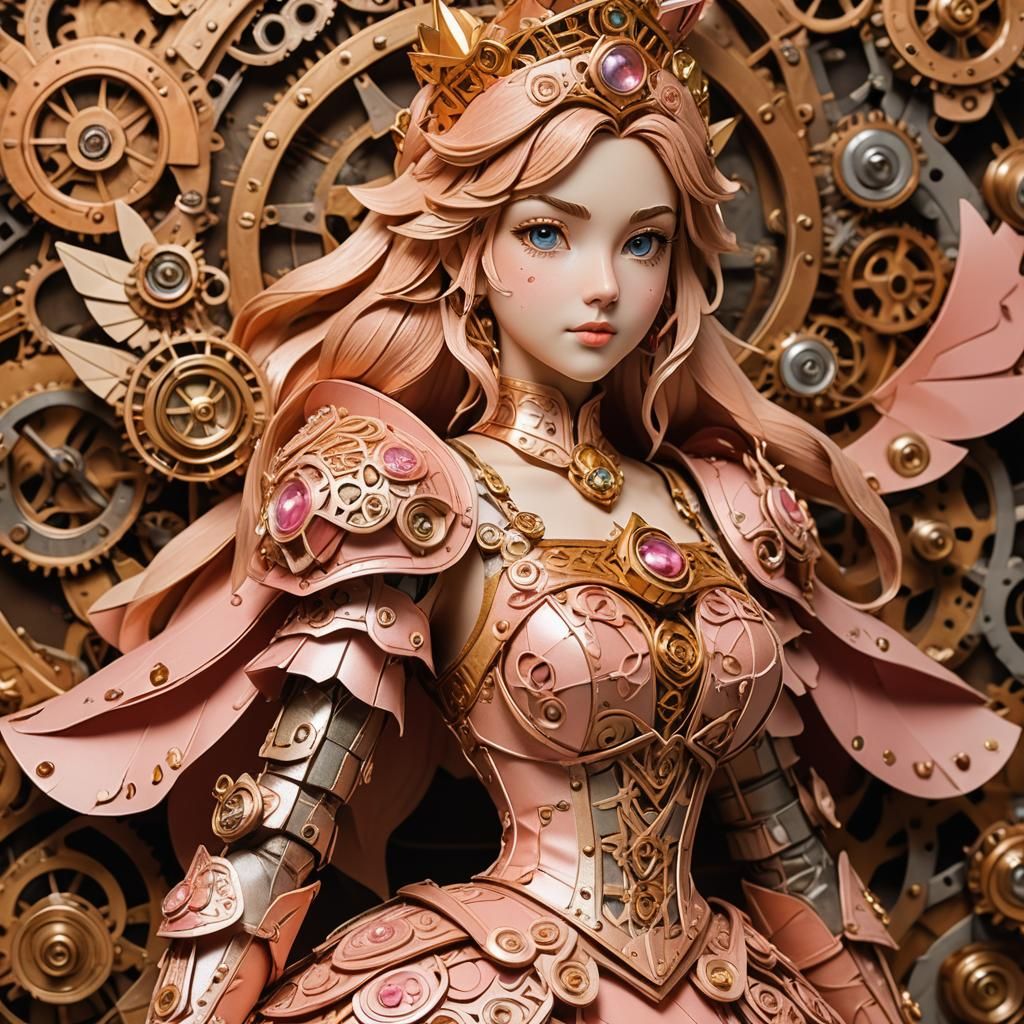 Steampunk Princess Peach!
