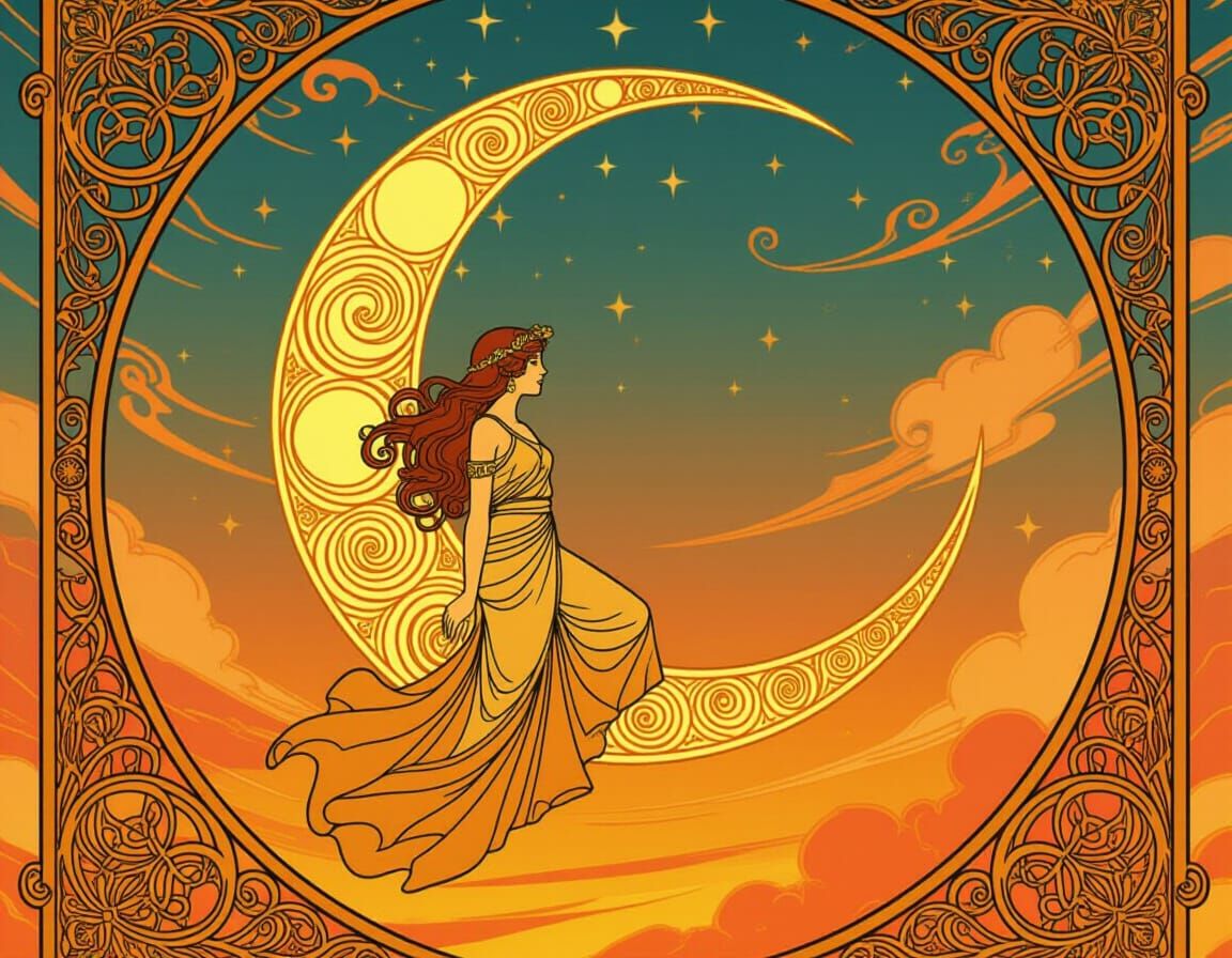 Greek Moon Goddess Selena