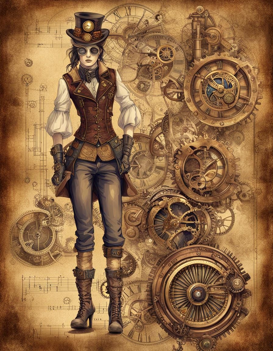 Steampunk Fashion Design: A Fusion of Eras