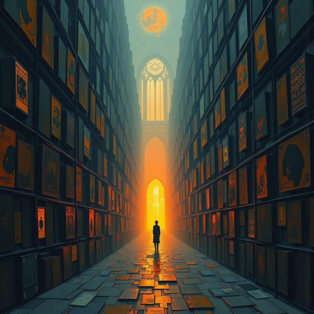 Derelict Cathedral Archive: Library of Unsent Sounds