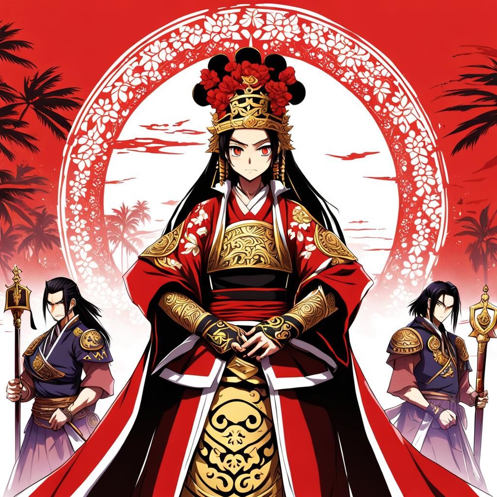 Kingdom of Tonga as Anime Character