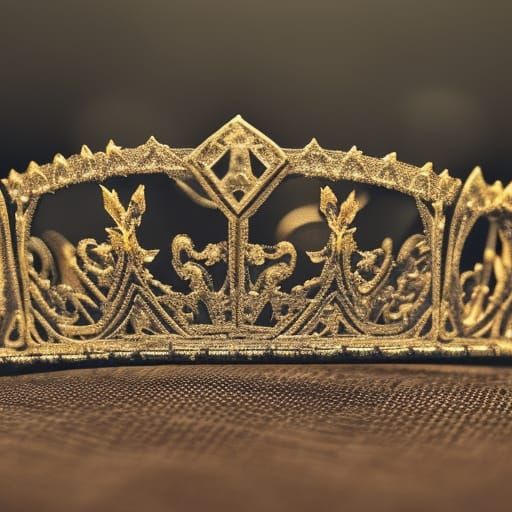 Hyperrealistic Iron Man Tiara with Intricate Details