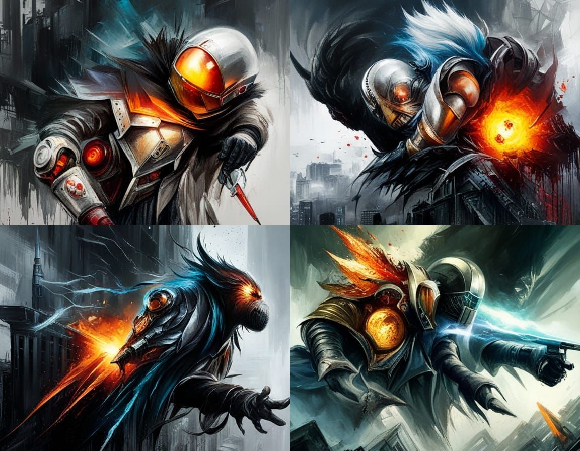 Dynamic Fantasy Art Illustration