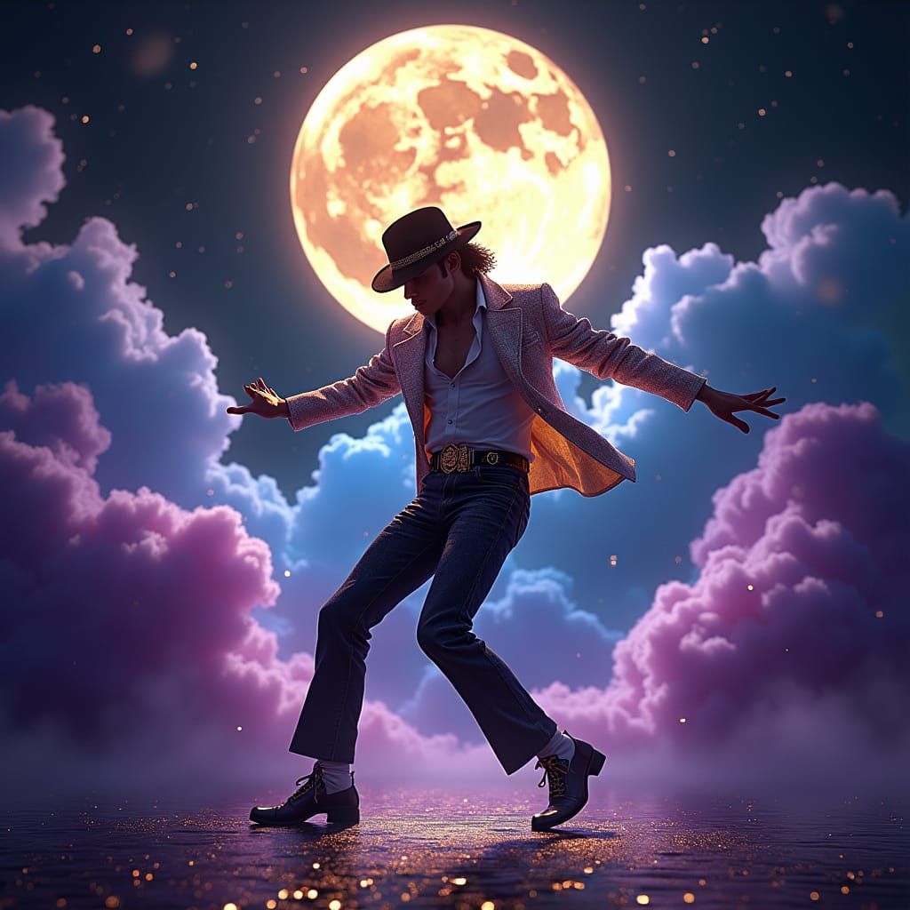 Moonlit Dancer in Fantasy Concept Art