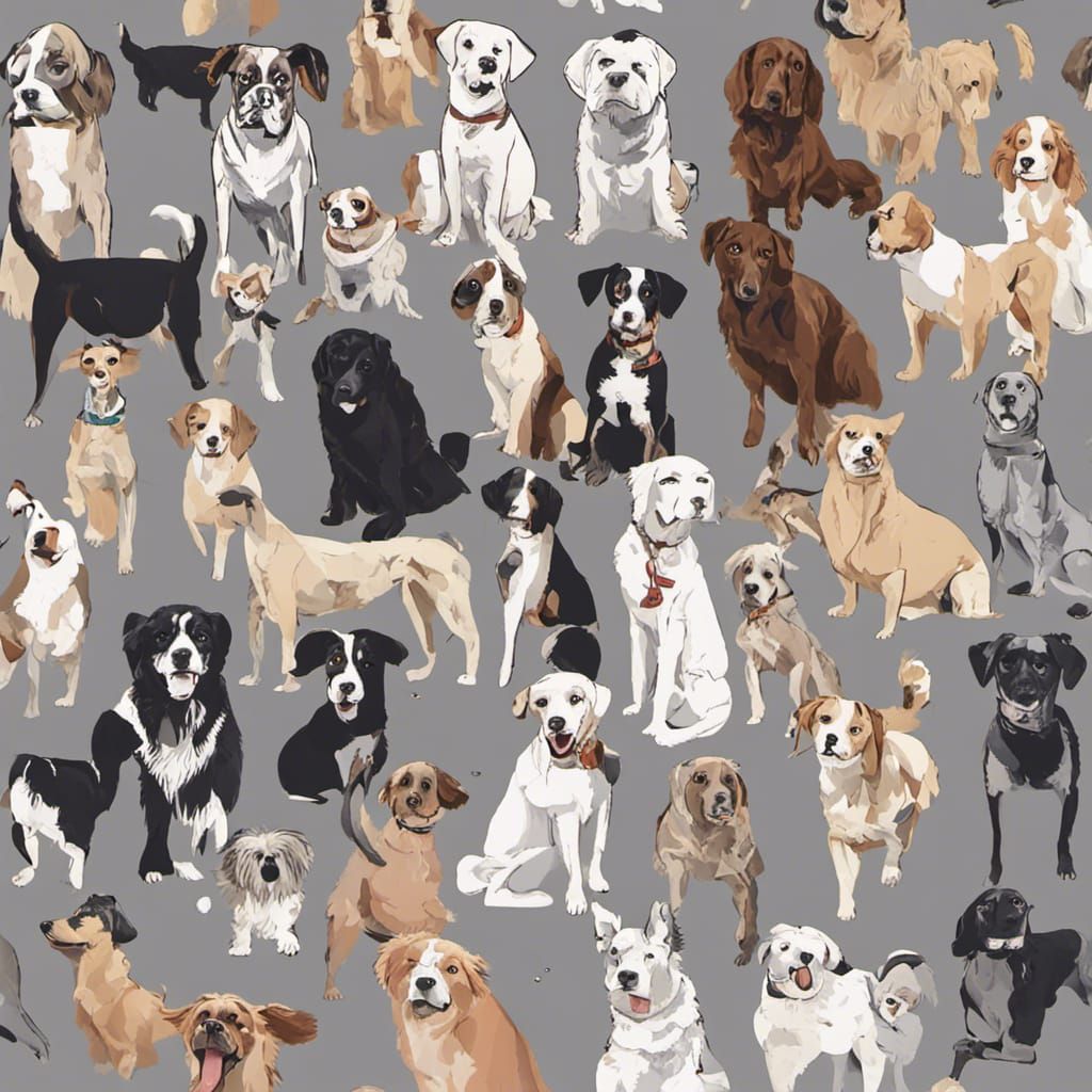 AI Generated Image of a Dog