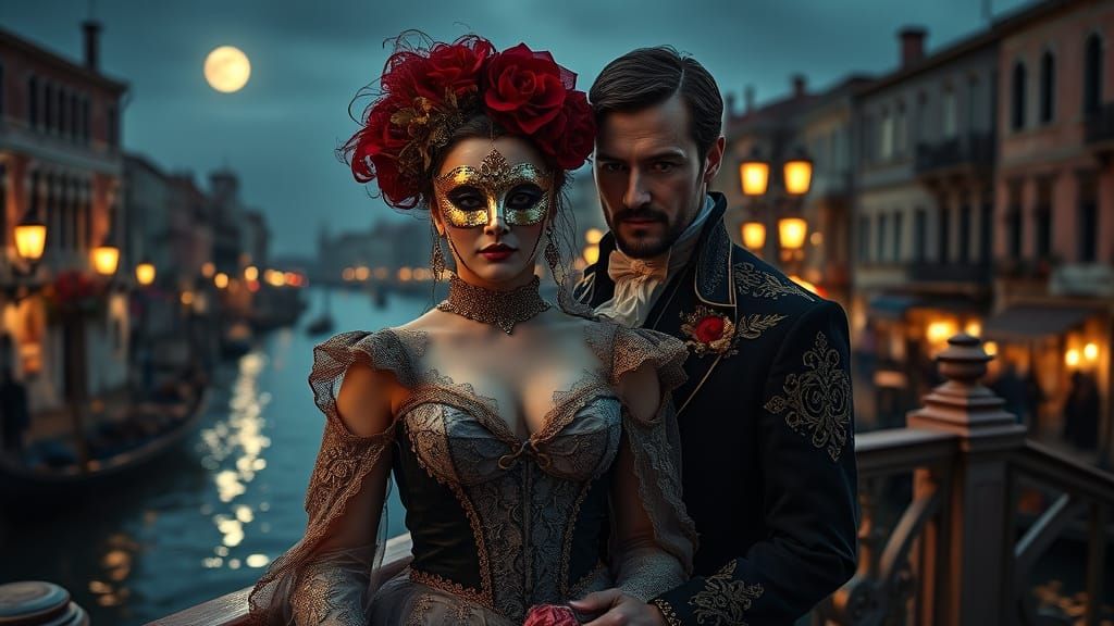 Night at the Venetian Carnival IX