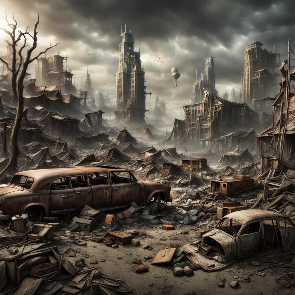 Post-Apocalyptic Wonderland: A Desolate Beauty