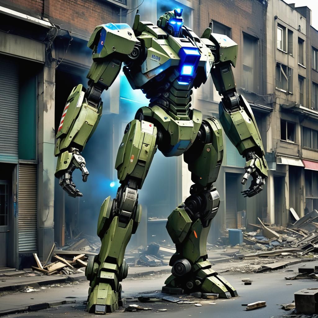 Diesel Punk Mecha Avon