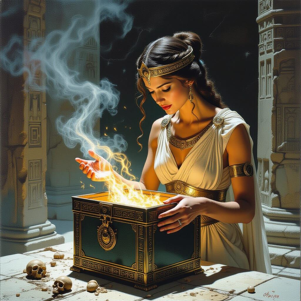 In order to take revenge on the people created by Prometheus...