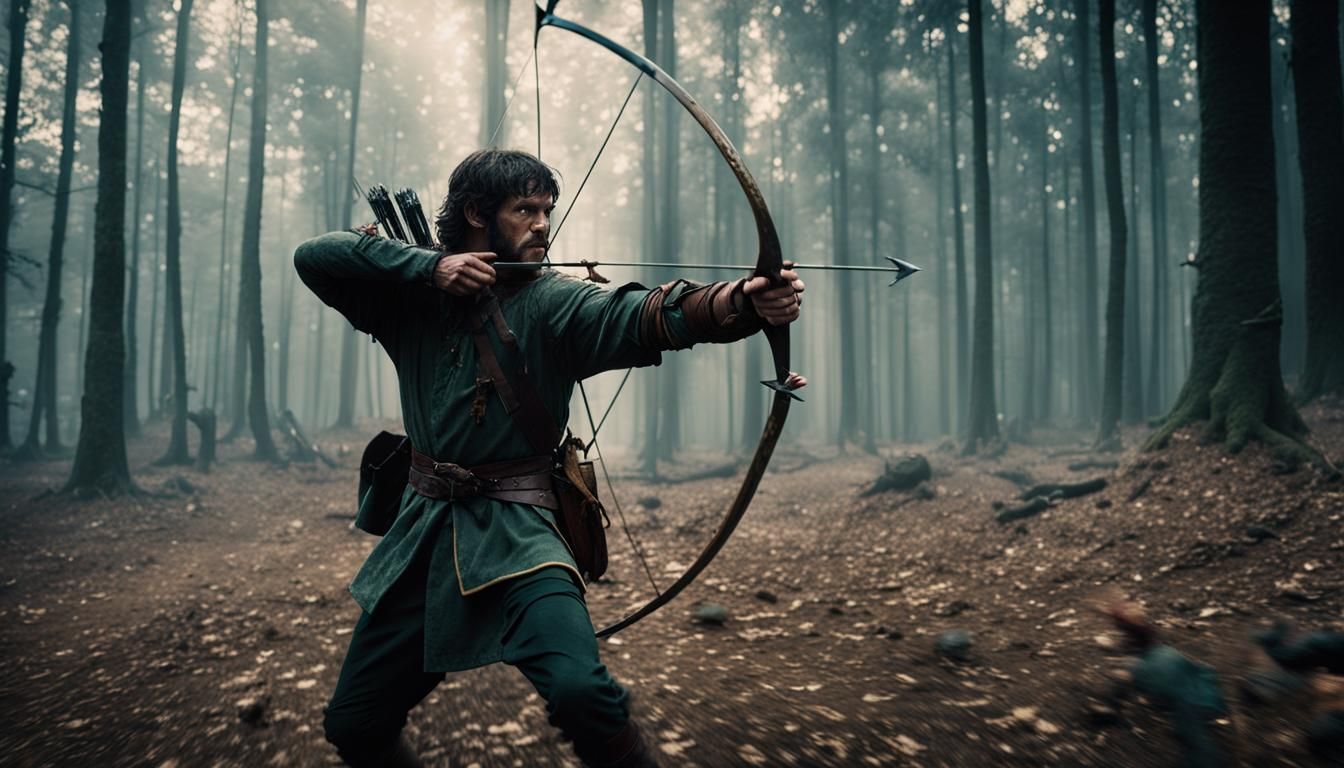 Robin Hood: Epic Cinematic Film Still