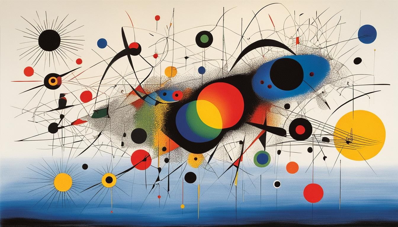 Chromatic Dreams Manifesting in Miro Style