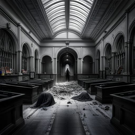 Haunted Morgue: Gothic Horror in Hyperrealism