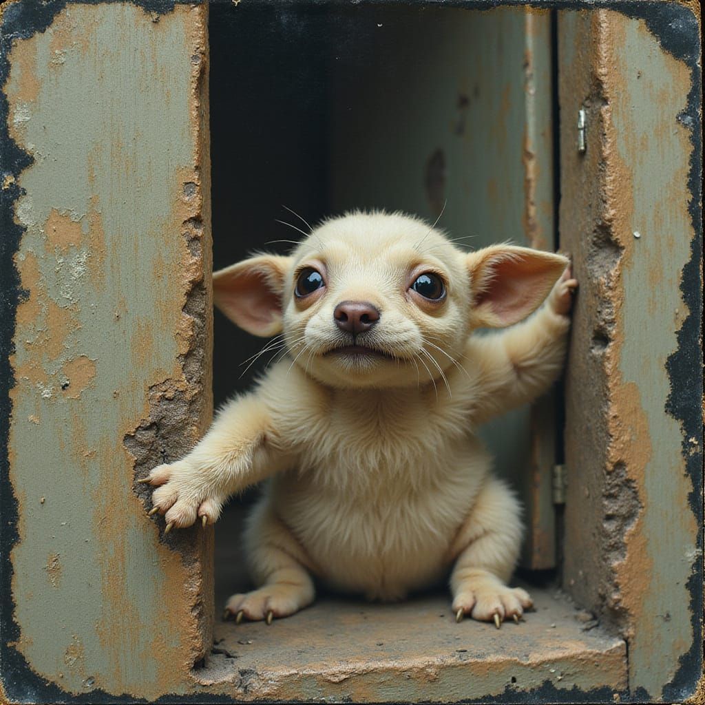 Abstract Textile Art in Techno Chic Couture