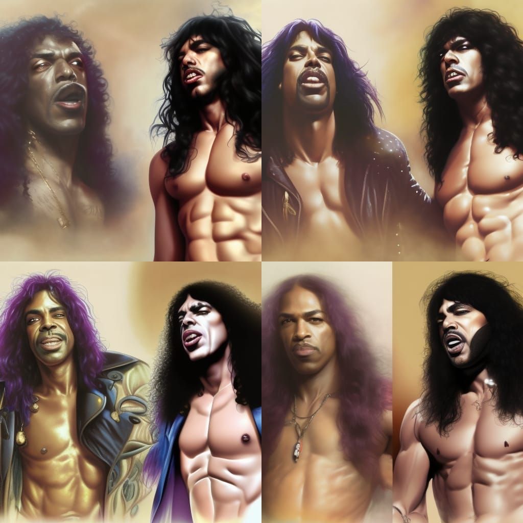 Passionate Encounter in a Bed of Roses