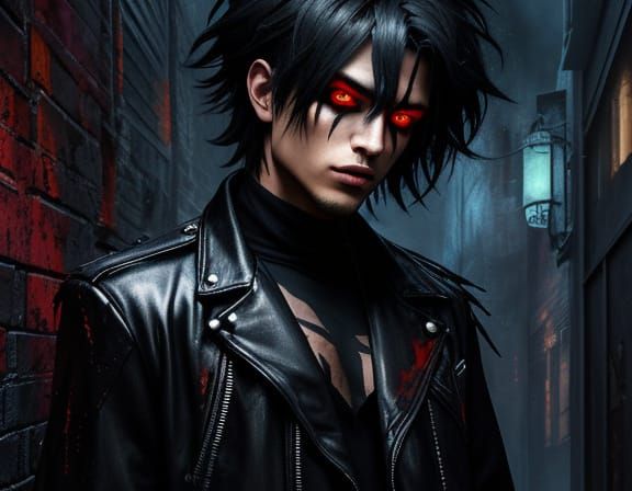 Abstract Angel in Alley, Paul Klee Style