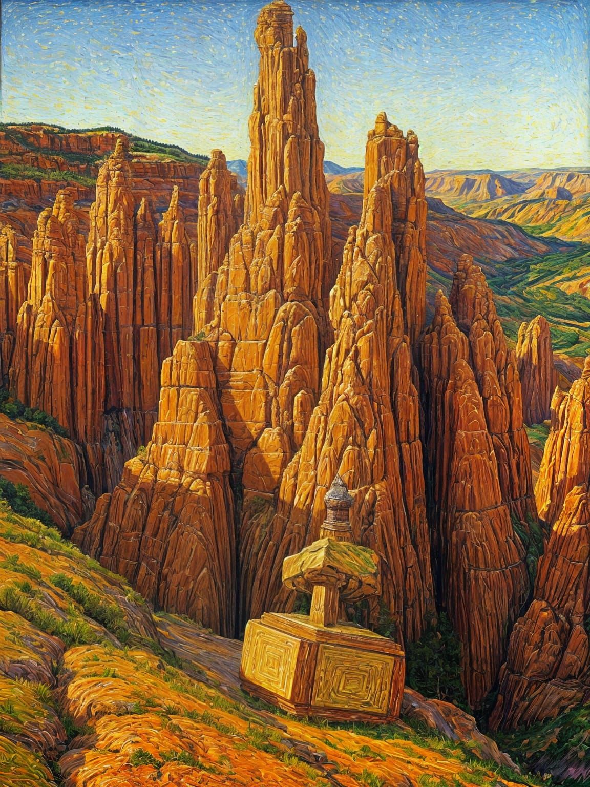 Thor's Hammer Rests in Utah Landscape