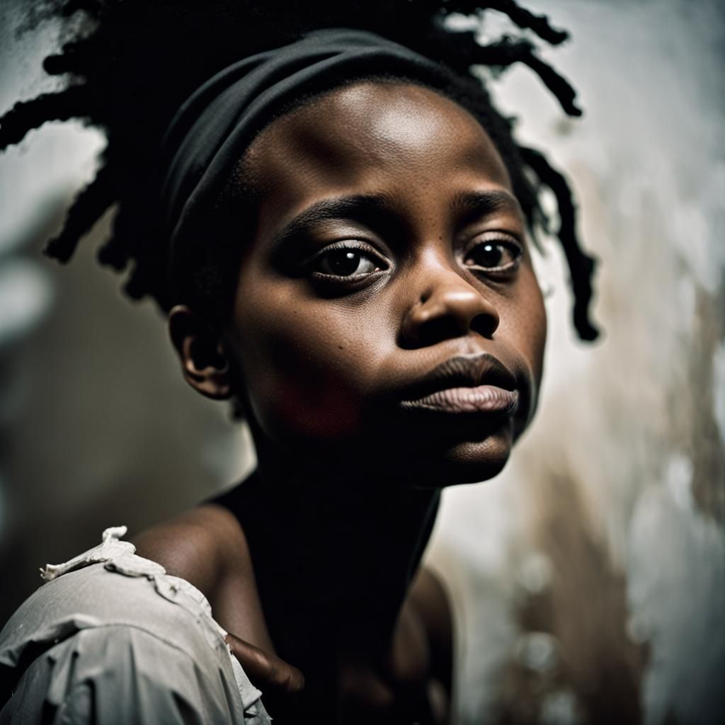 Silhouette Portrait in the Style of Kara Walker