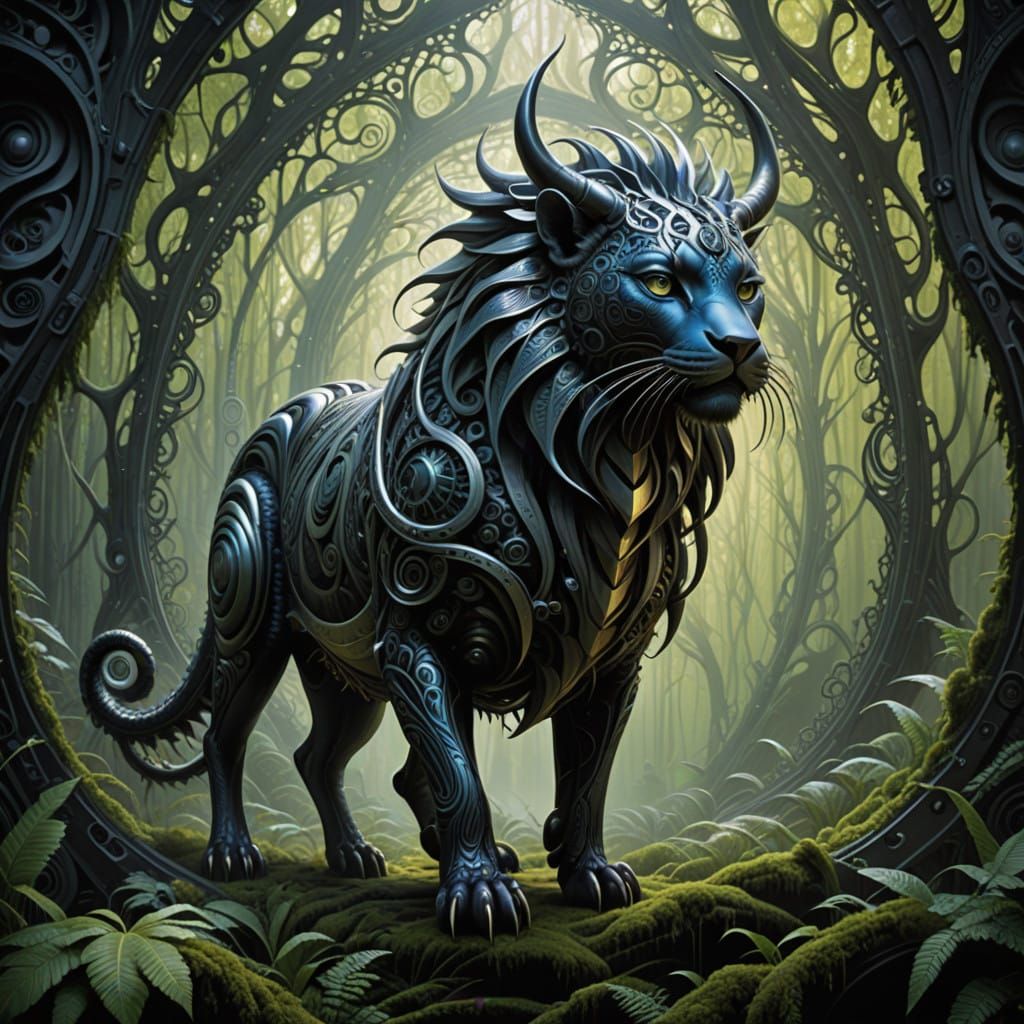 Sacred Angelic Guardian of Christ in Iridescent Harmony