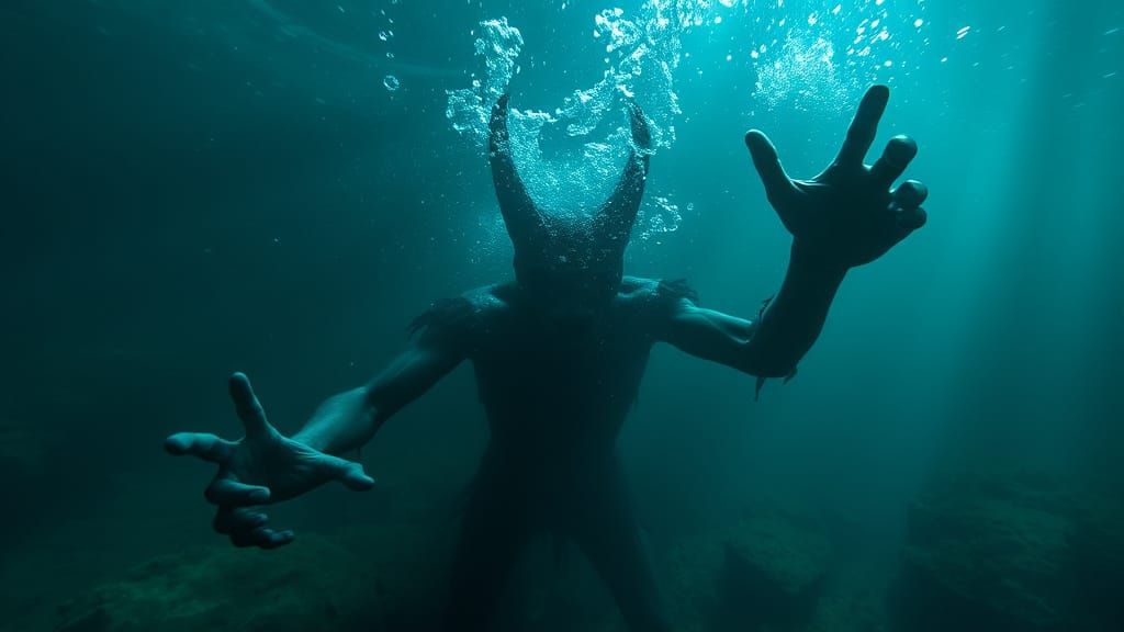 Underwater Demon: A Terrifying Ocean Floor Discovery