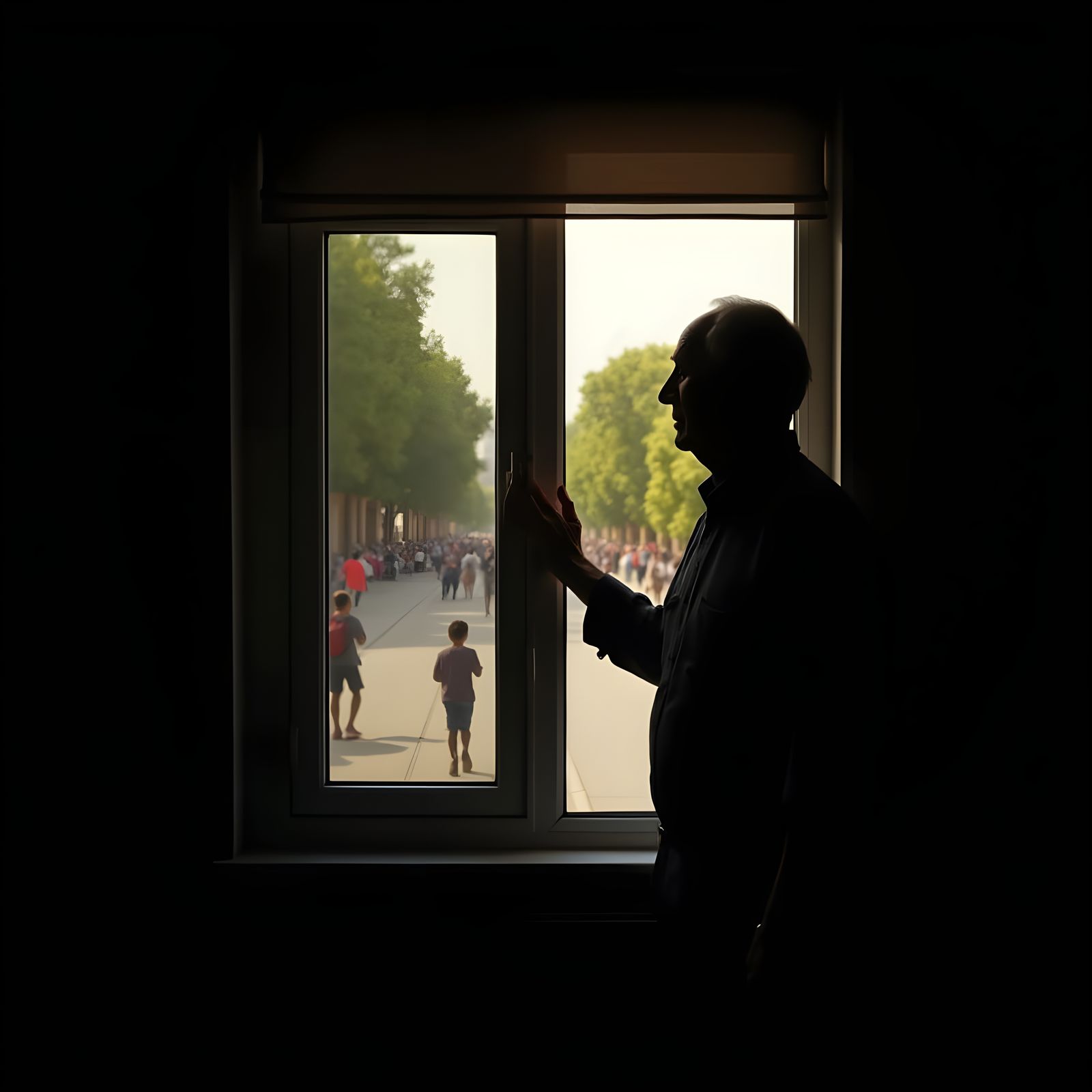 Reverse Silhouette: Longing in Soft Realism