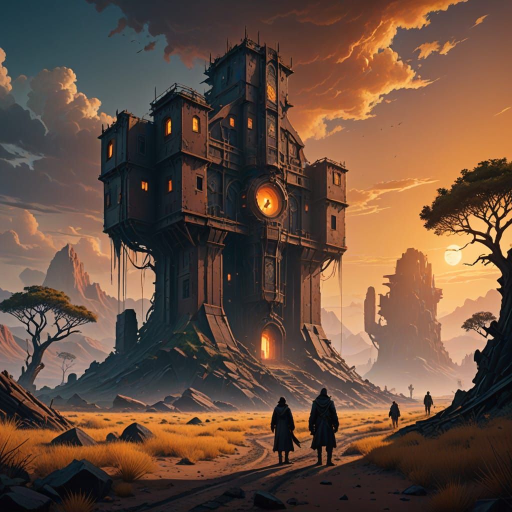 Eternal Hourglass Majestic in the Wastes